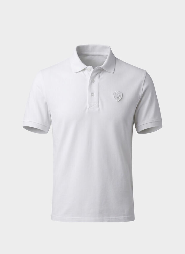 POLO PIQUET ALBANS, 100 WHT, large