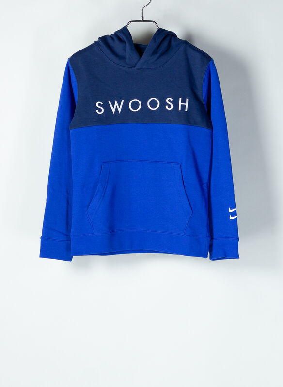 FELPA CON CAPPUCCIO IN FRENCH TERRY RAGAZZO, 480ROYNVY, medium