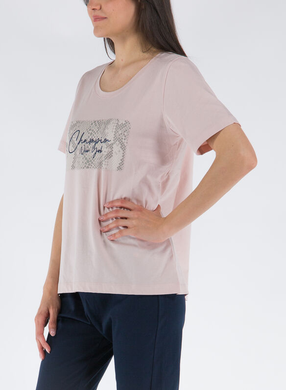 T-SHIRT LADY STAMPA, PS062 CIPRIA, medium
