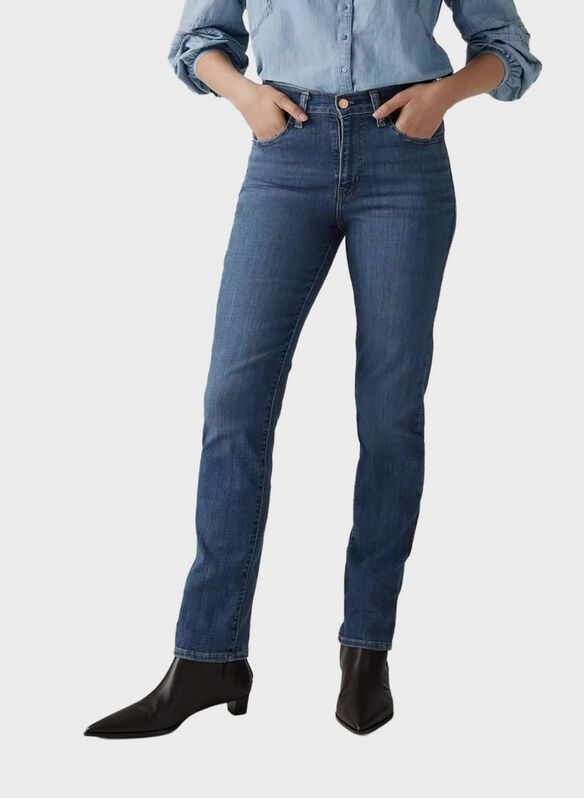 JEANS 724 STRAIGHT MEDIUM, 0238 MEDIUM, medium