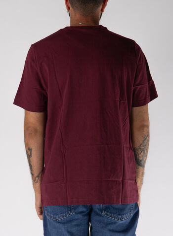 T-SHIRT CON LOGO ESS NO. 1, 96 BORDEAUX, small