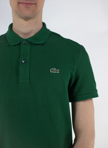 POLO TAGLIO SLIM IN PETIT PIQUE, , small