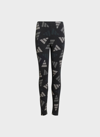 LEGGINGS SEASONAL ESSENTIAL RAGAZZA, BLK, small