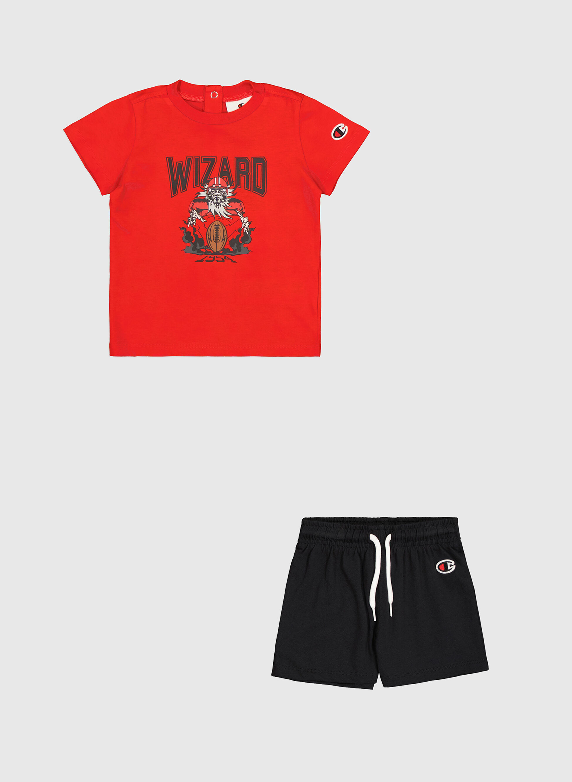 Pantaloncini Completo Champion Uomo CHAMPION COMPLETO T-SHIRT+