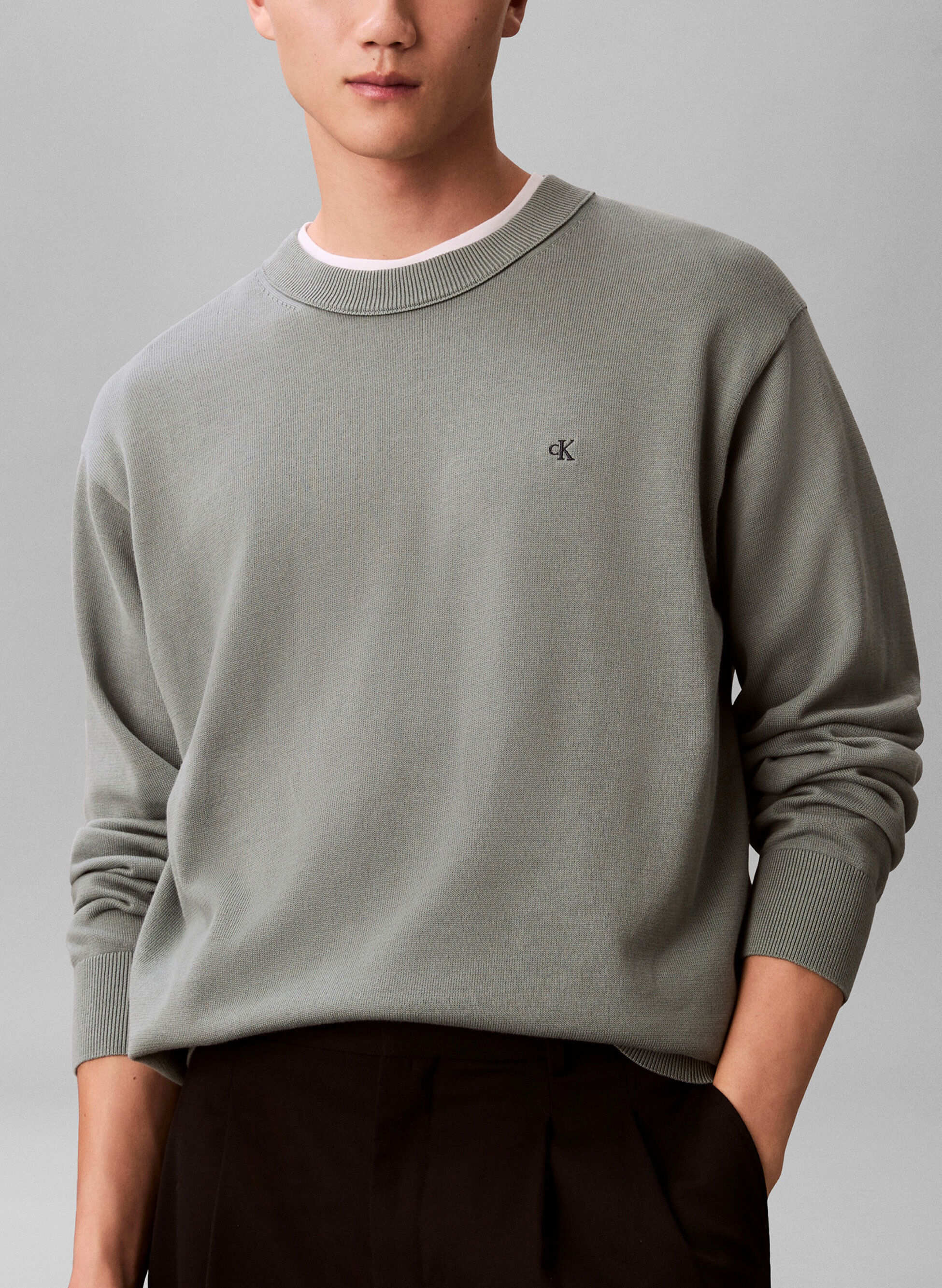 MAGLIONE MICRO LOGO XXL