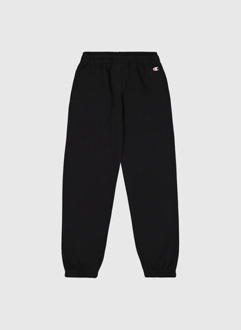 PANTALONE SPORTIVO CON COULISSE RAGAZZO, BLK, small