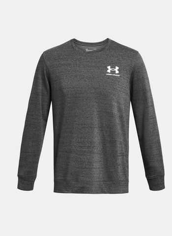 FELPA CREW UA RIVAL TERRY, 0025 ANTR, small