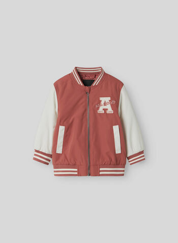 GIACCA BOMBER ALL GOOD JUNIOR, WITHERED ROSE PINK, small