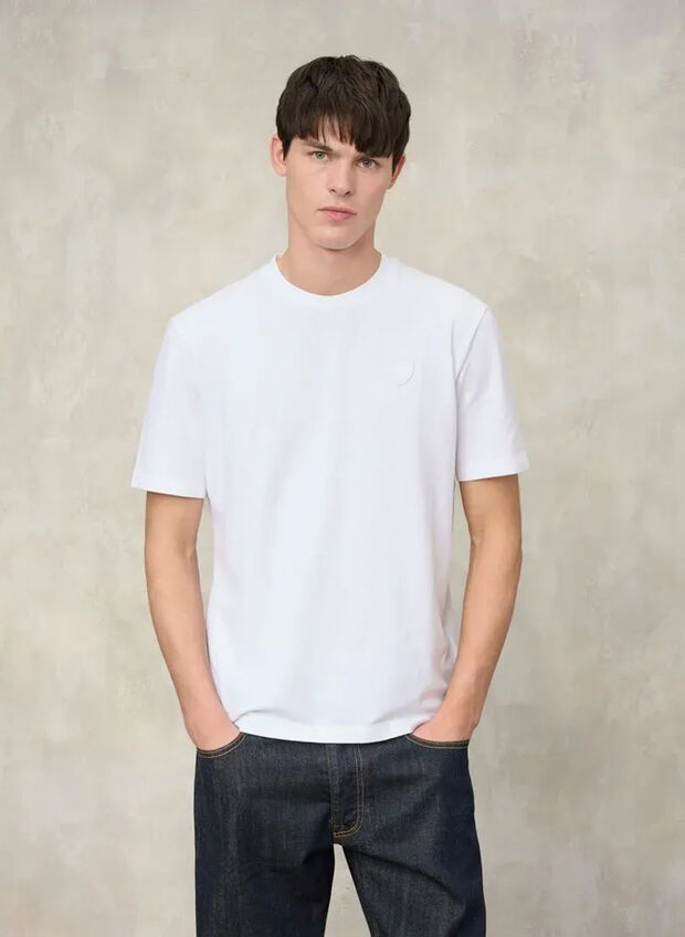 T-SHIRT ATHENS, 100 WHT, large