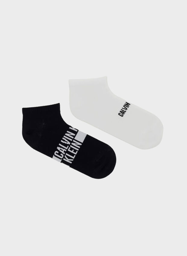 CALZA SNEAKER LOGO, 001 BLK, large