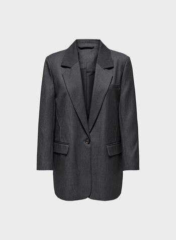 GIACCA ONLHATTIE-LANA, DARK GREY MELANGE, small