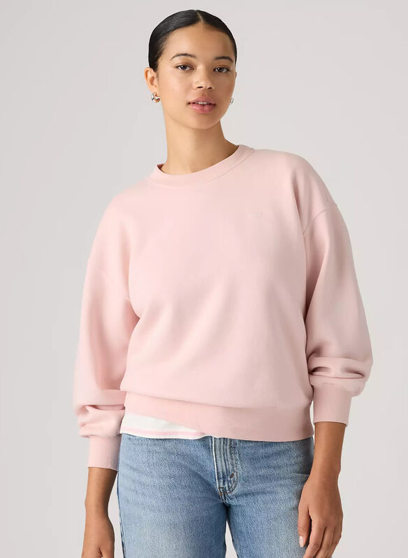 FELPA GIRO MICRO LOGO, 0003 ROSE, medium