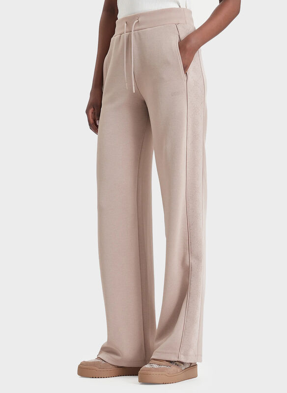PANTALONE ACTIVE ELSA PALAZZO, A10L BEIGE, medium