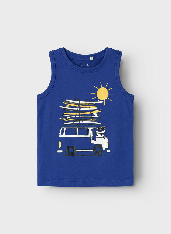 SMANICATA VAGNO STAMPA BAMBINO, LIMPET SHELL CELESTE, medium