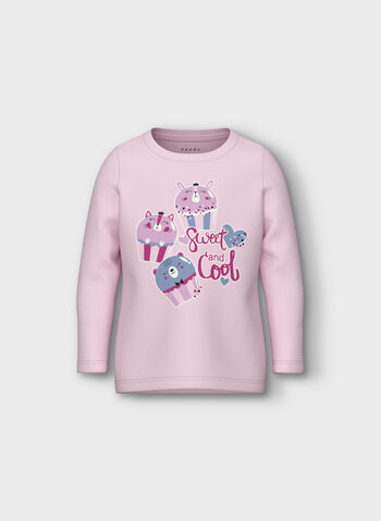 T-SHIRT VEEN BAMBINA, FESTIVAL BLOOM LILLA, small