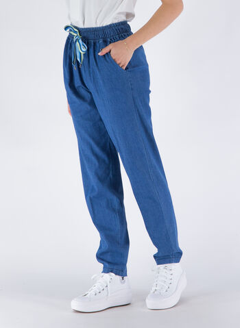 PANTALONE CHAMBREY, BLU, small
