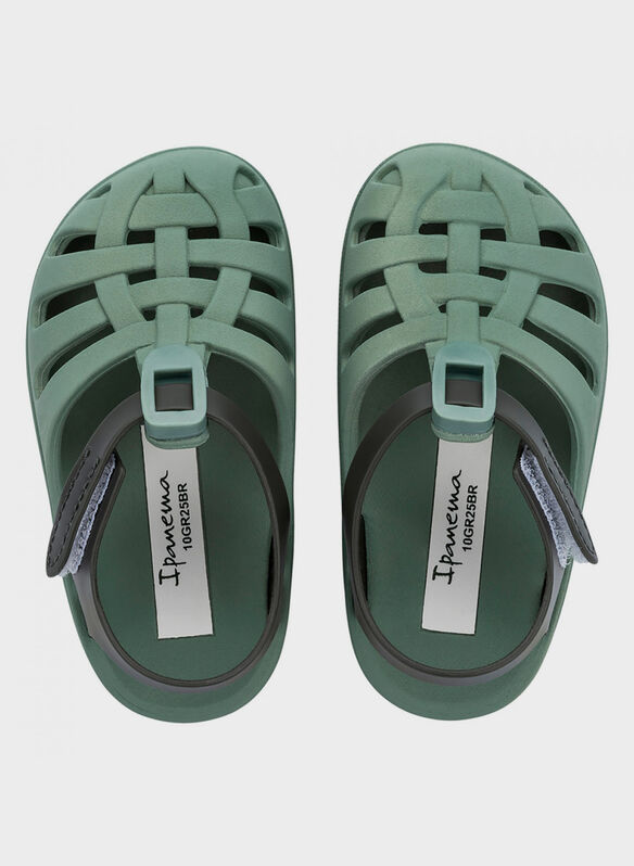 SANDALI SUMMER BASIC II, BO622 GREEN, medium