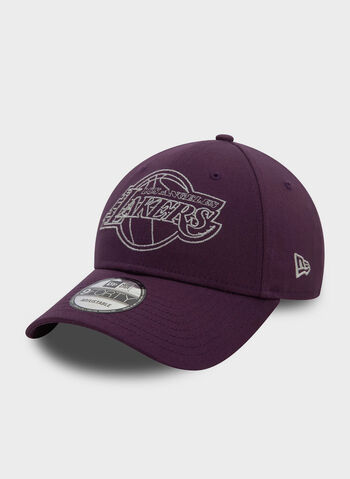 CAPPELLO LA LAKERS LOGO METALLICO UNISEX, PURPLE, small