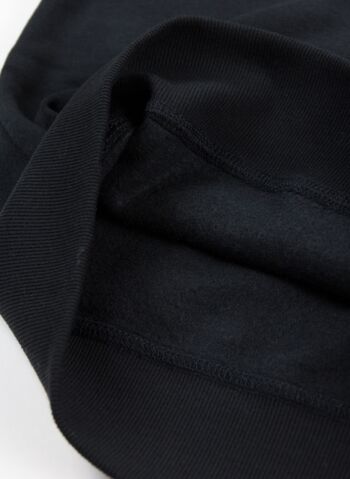 FELPA CON CAPPUCCIO RAGAZZA, KK001BLK, small