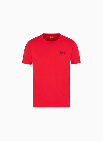 T-SHIRT MICRO LOGO, 1461 RED, small