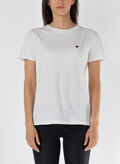 T-SHIRT MICRO LOGO, G042 CREMA, thumb