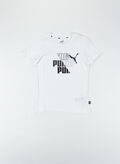 T-SHIRT ALPHA GRAPHIC RAGAZZO, 02WHT, thumb
