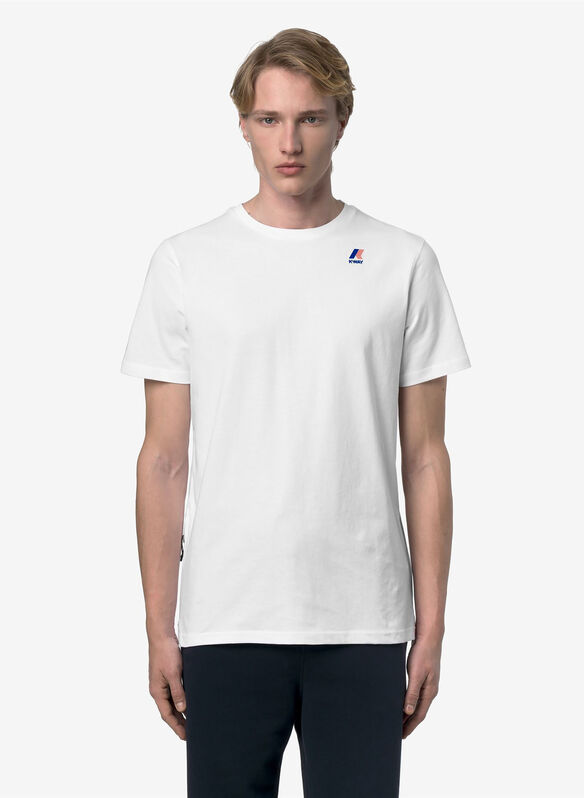 T-SHIRT LEONIDE UNISEX, 001 WHT, medium