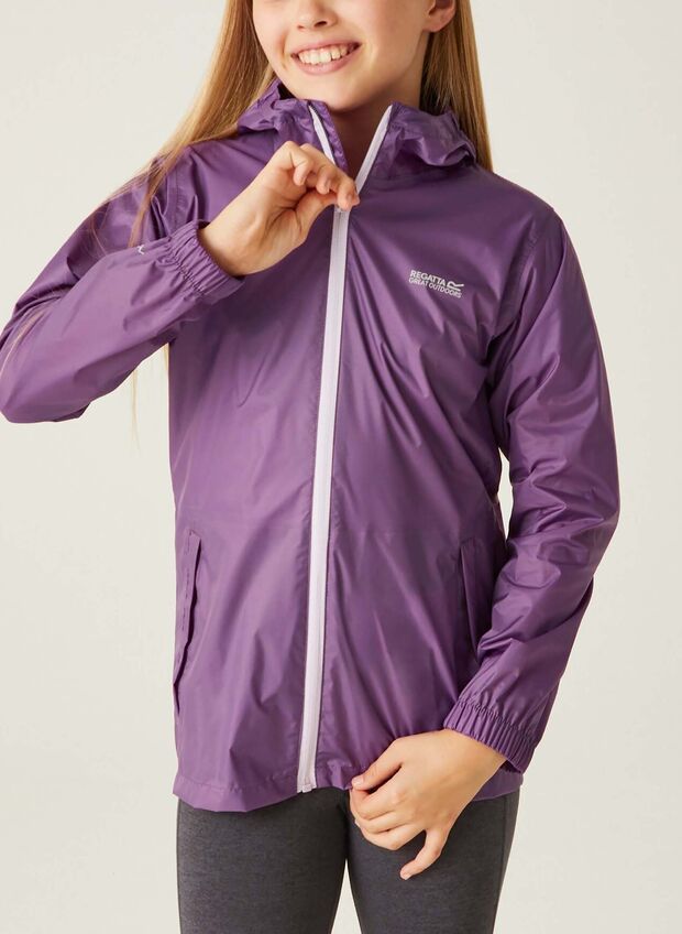 GIUBBOTTO PACK IT WATERPROOF PACKAWAY JUNIOR, HZZ PURPLE, large