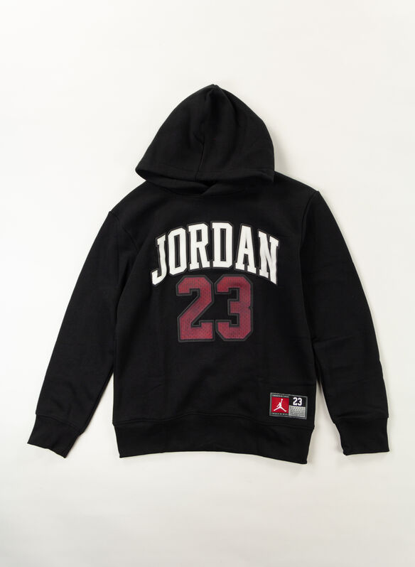 FELPA JORDAN JUMPMAN RAGAZZO, 023 BLK, medium