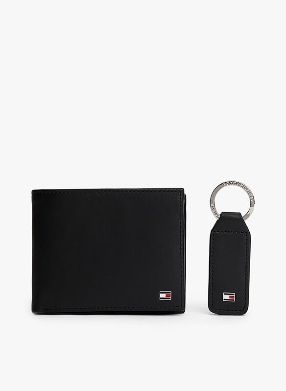 PORTAFOGLIO E PORTACHIAVE, BDS BLK, medium