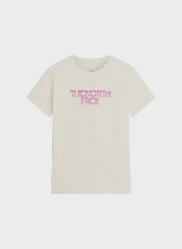 T-SHIRT CHALBI LOGO RAGAZZA, - WHT DUNE, medium