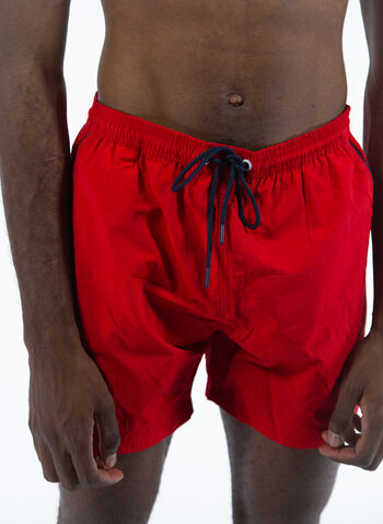 COSTUME BOXER BEACH BASIC, 13 RED, small