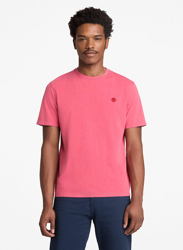 T-SHIRT MICRO LOGO, - RED, medium