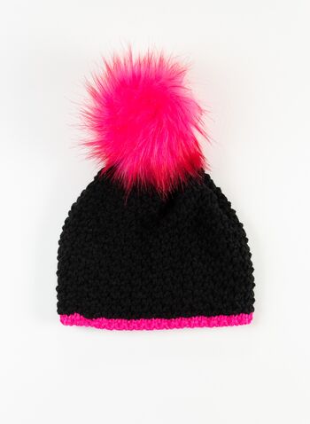 CAPPELLO MAGLIA PON PON FLUO, , small