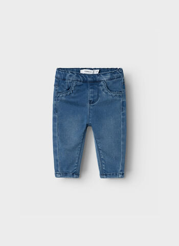JEANS SALLI BIMBA, MEDIUM BLUE DENIM, small