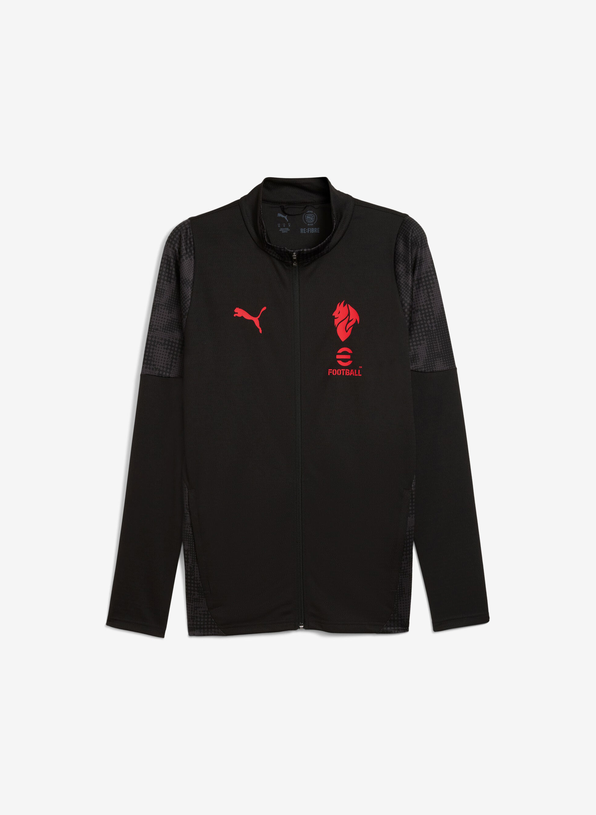 FELPA FULL ZIP AC MILAN 2025/26 RAGAZZO