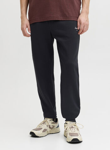 PANTALONE IN FELPA, BLACK, small