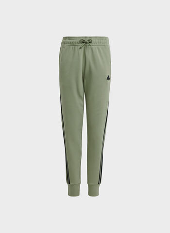 PANTALONE FUTURE ICON 3 STRIPES RAGAZZA, GREEN, small