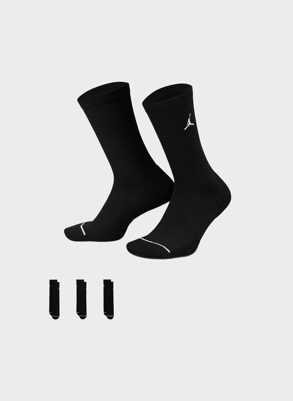 CALZA JORDAN 3 PAIA UNISEX, 010 BLK, medium