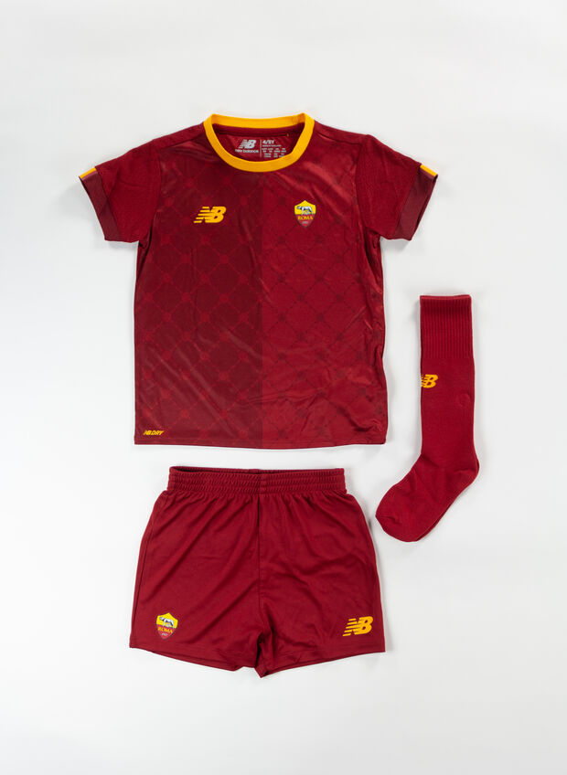 COMPLETINO KIT AS ROMA HOME 2022-23 INFANT, - RED, large
