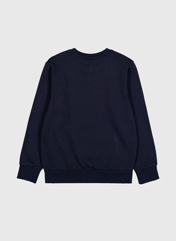 FELPA GIROCOLLO CON LOGO RAGAZZO, , small