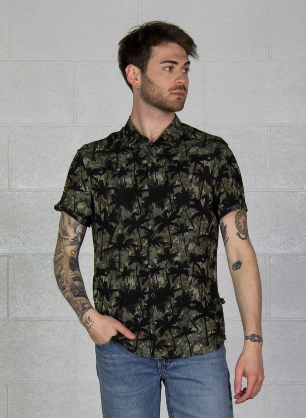 camicia uomo viscosa