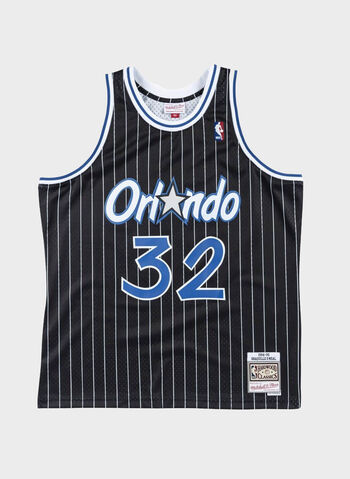 CANOTTA SWINGMAN JERSEY ORLANDO MAGIC ALTERNATE 1994-95 SHAQUILLE O'NEAL, BLACK, small