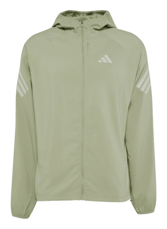 JACKET ADI365 3S FULL 1/2 ZIP, - GREEN, medium