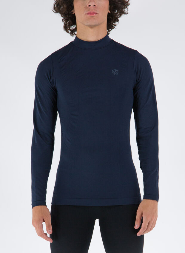 MAGLIA LUPETTO TERMICA, BLUE, large