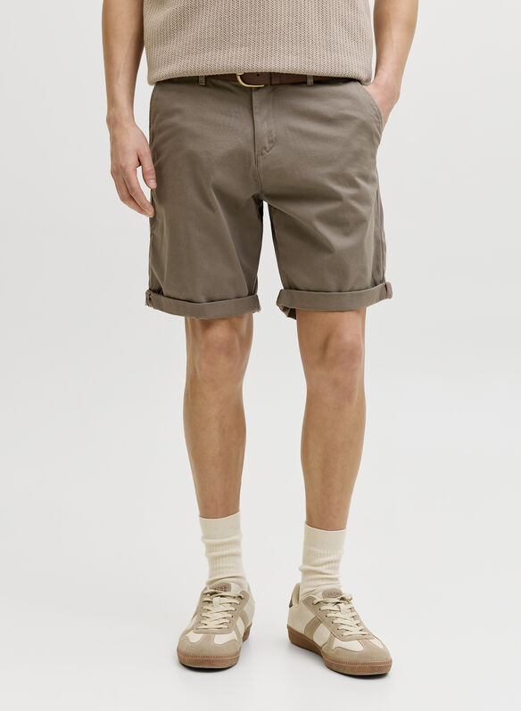 BERMUDA BOWIE CHINO STRETCH, FALCON FANGO, medium