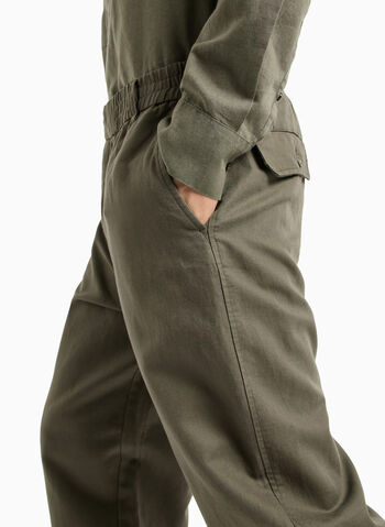 PANTALONE MICRO LOGO, 18AA OLIVE, small