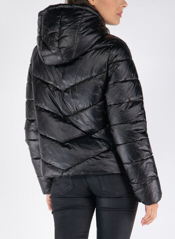 GIUBBOTTO CON CAPPUCCIO, 0801 BLK, small