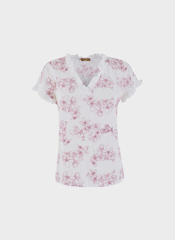 BLUSA MUSSOLA RICAMATA, 2101 WHTCIPOLLA, small