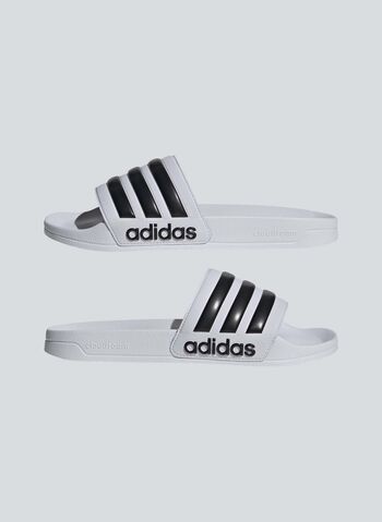 CIABATTA  ADILETTE SHOWER UNISEX, WHTBLK, small